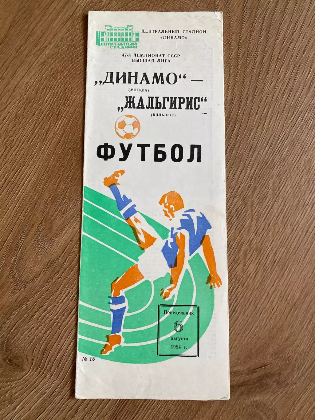 Динамо Москва - Жальгирис Вильнюс 1984