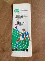 Динамо Москва - Арарат Ереван 1983