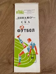 Динамо Москва - СКА Ростов 1981