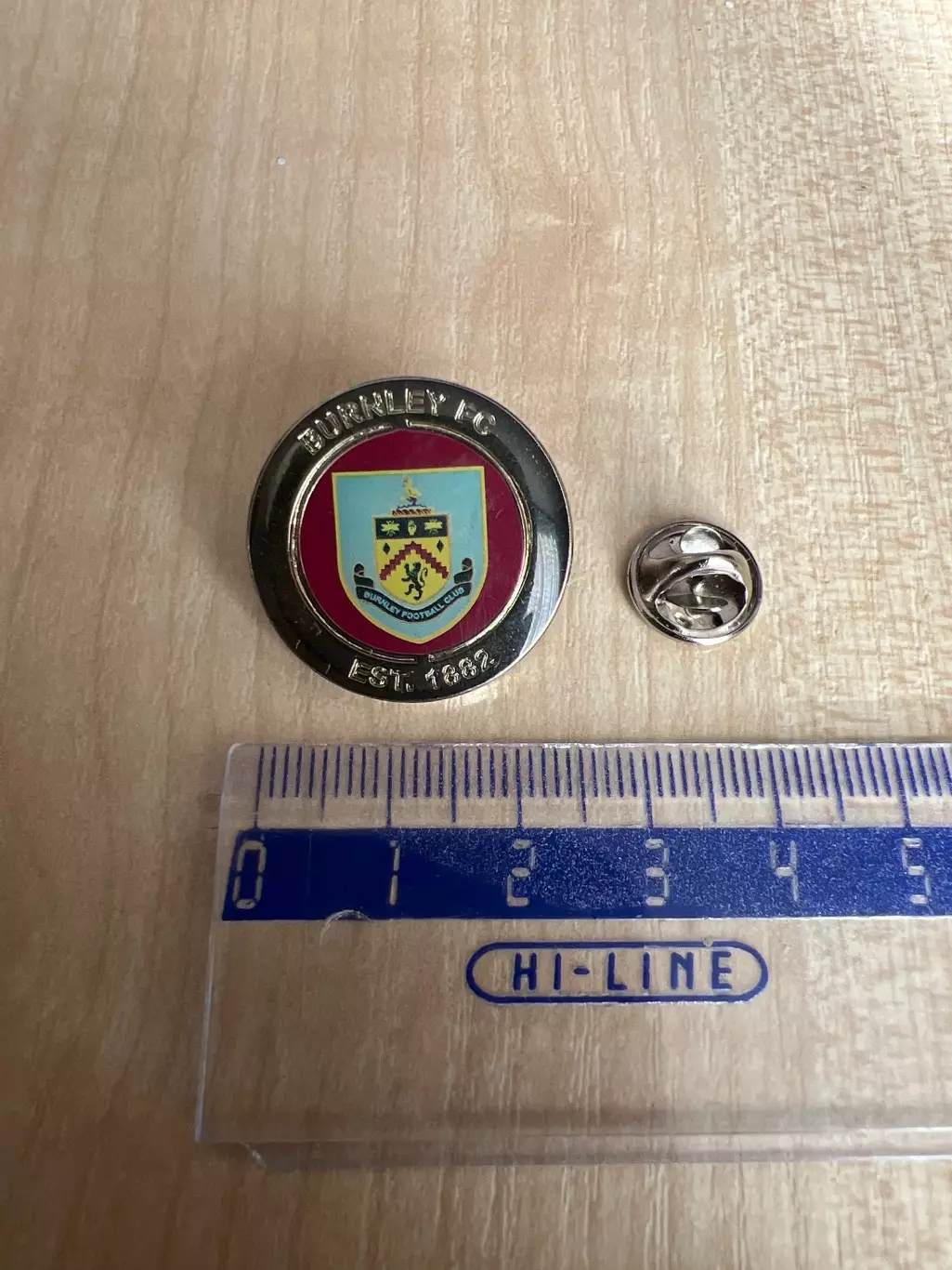 Футбол. Знак Burnley Бернли Англия (официальный)