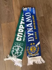 Шарф Динамо Киев Украина - Спортинг Португалия 2007-2008