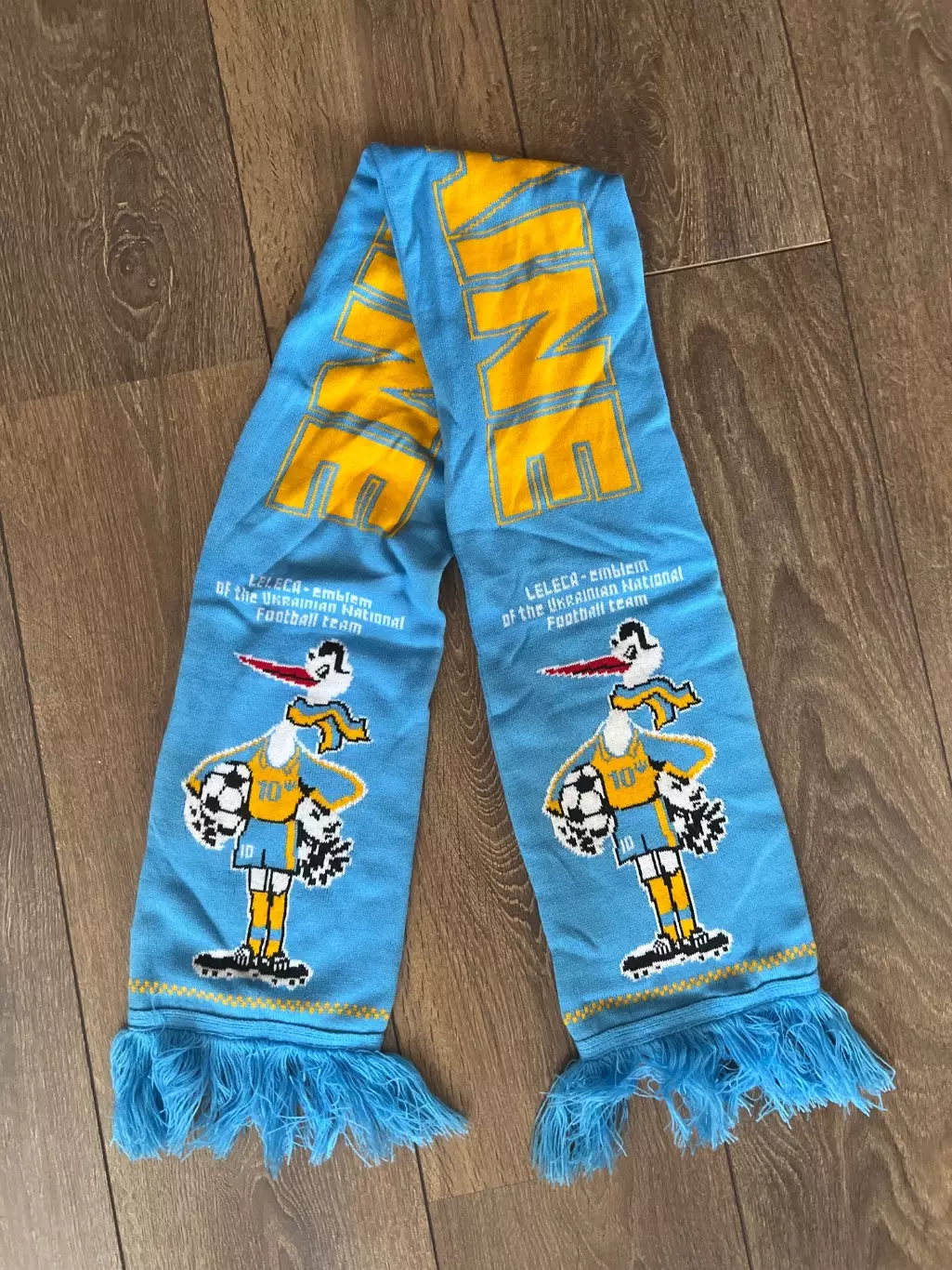 Шарф Украина (Талисман Лелека)