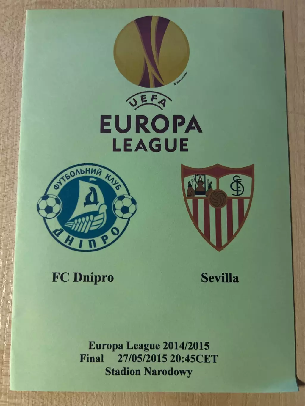 Днепр Днепропетровск - Севилья Испания 2014-2015 финал