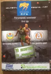 Баскетбол. Будивельник Киев - Днепр-Азот Днепродзержинск 2008-2009