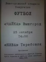 Чайка Вышгород - Нива Теребовля Тернопольская обл 1998 кубок аматоры