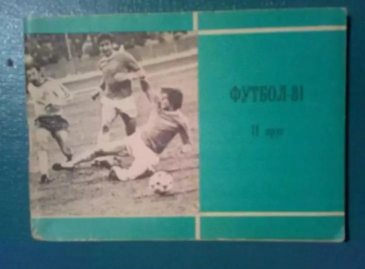 Футбол. Справочник Москва 1981