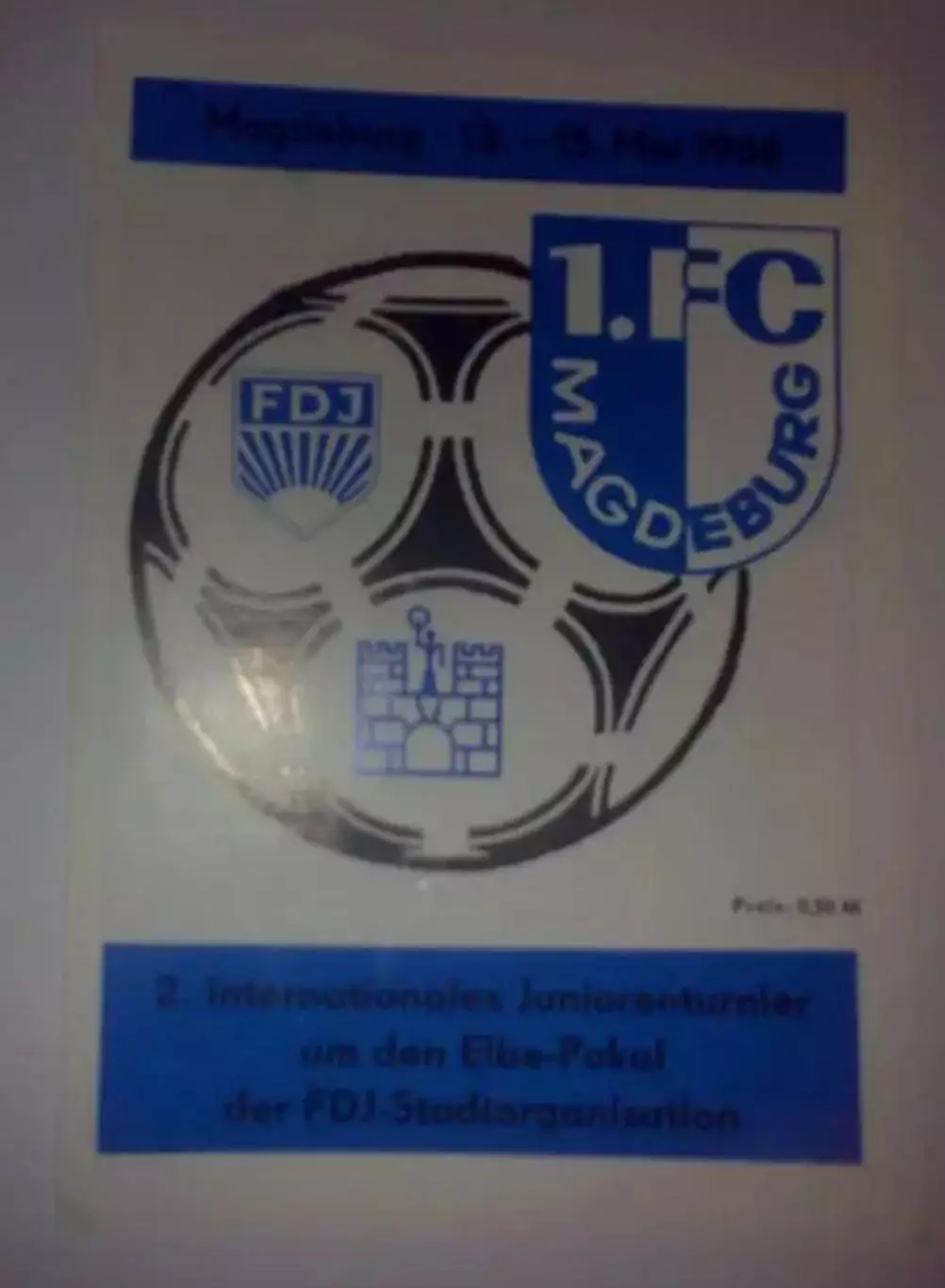 Турнир в Германии Магдебург 1988 (Шахтер Донецк СССР Украина)