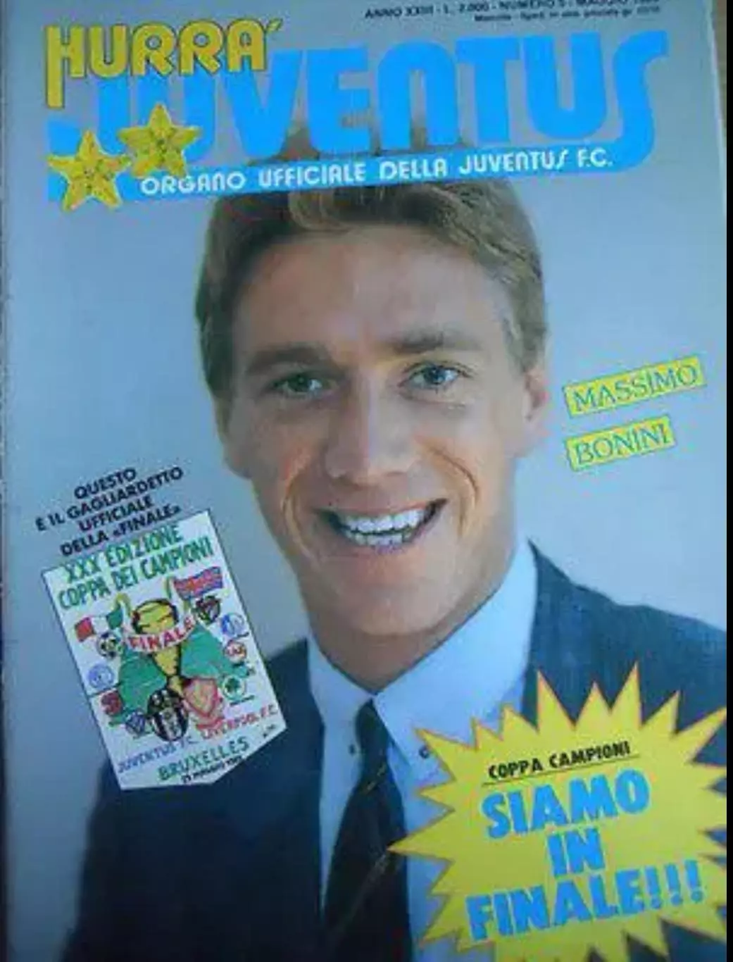 Ювентус Италия - Ливерпуль Англия 1985 финал Кубок Чемпионов (Hurra Juventus)