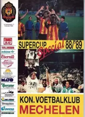 Мехелен Бельгия - ПСВ Эйндховен 1988 финал Суперкубок