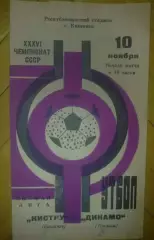 Нистру Кишинев - Динамо Тбилиси 1974