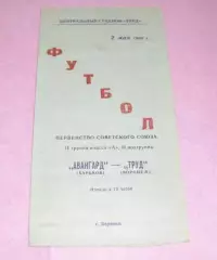 Труд Воронеж - Авангард Харьков 1966