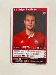 Футбол. Карточка Бавария Мюнхен 2016-2017 - Badstuber