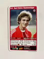 Футбол. Карточка Бавария Мюнхен 2016-2017 - Rummenigge