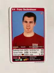 Футбол. Карточка Бавария Мюнхен 2016-2017 - Beckenbauer