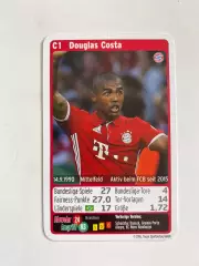 Футбол. Карточка Бавария Мюнхен 2016-2017 - Costa