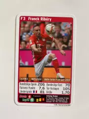 Футбол. Карточка Бавария Мюнхен 2016-2017 - Ribery