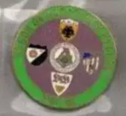 Футбол. Знак Локомотив Москва 1997-1998 Кубок Кубков