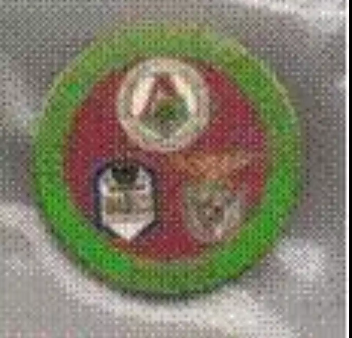 Футбол. Знак Локомотив Москва 1996-1997 Кубок Кубков