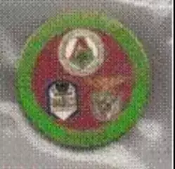 Футбол. Знак Локомотив Москва 1996-1997 Кубок Кубков