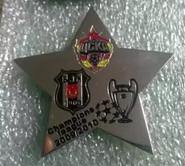 Знак ЦСКА Москва - Бешикташ Турция 2009-2010