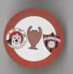 Знак футбол. Заря Луганск - Спартак Трнава 1973 №1