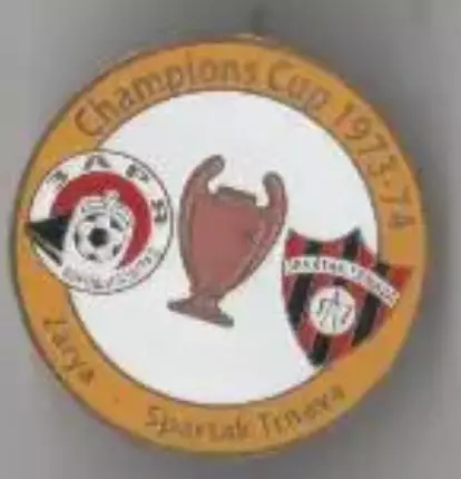 Знак футбол. Заря Луганск - Спартак Трнава 1973 №2