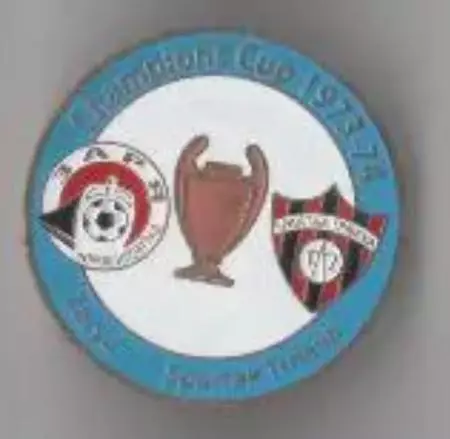 Знак футбол. Заря Луганск - Спартак Трнава 1973 №3