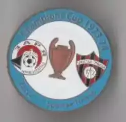 Знак футбол. Заря Луганск - Спартак Трнава 1973 №3