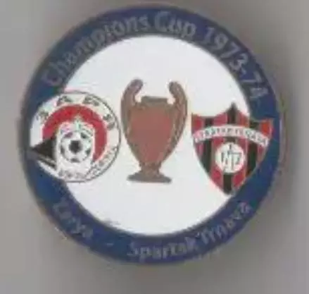 Знак футбол. Заря Луганск - Спартак Трнава 1973 №6