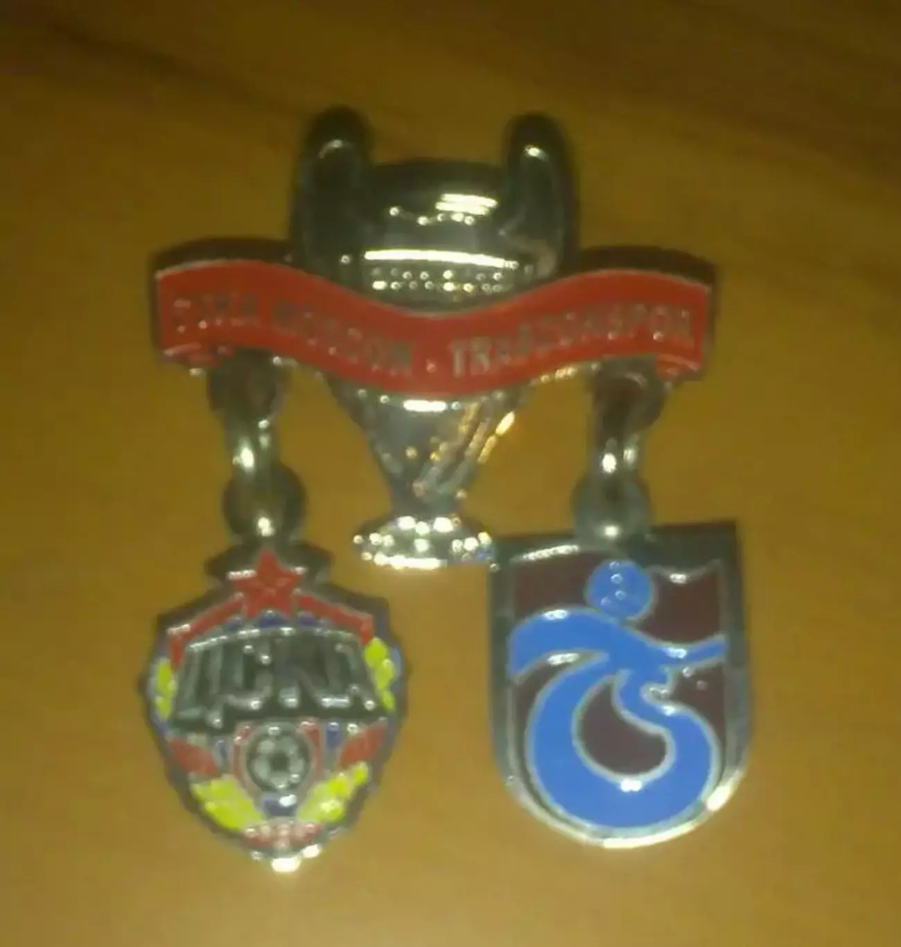 Знак ЦСКА Москва - Трабзонспор Турция 2011-2012 Лига Чемпионов