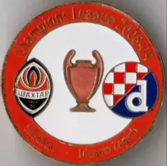 Знак Шахтер Донецк - Динамо Загреб Хорватия 2008-2009