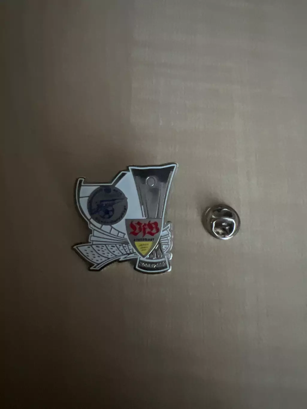 знак Зенит Санкт-Петербург - Штутгарт Германия 2008-2009