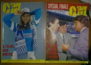 Црвена Звезда - Марсель Франция 1991 ФИНАЛ Кубок Чемпионов (изд Марсель) 2 вида