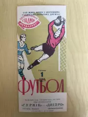 Днепр Днепропетровск - Гурник Катовице Польша 1966 ТМ