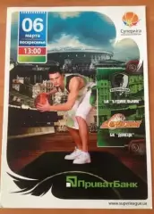 Баскетбол. Будивельник Киев - БК Донецк 2010-2011