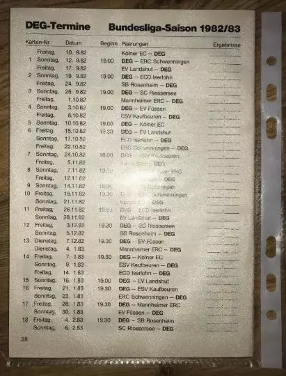 Хоккей. Программа ДЕГ Германия - ЦСКА Москва СССР Россия 1982 1