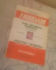 ГАНДБОЛ. Спартак Киев Украина СССР - Штиинца Румыния 1986