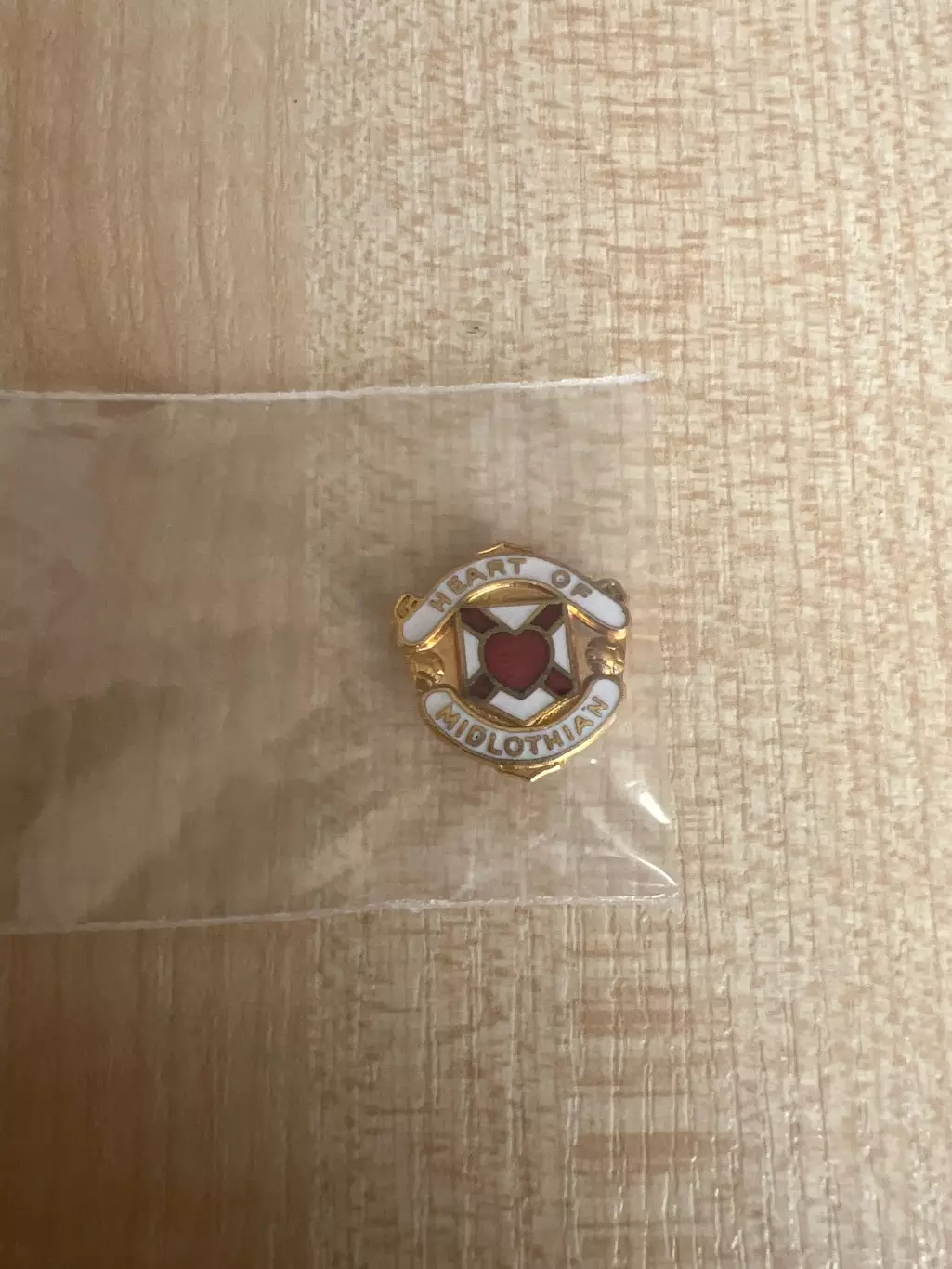 Знак Хартс Шотландия (заколка)