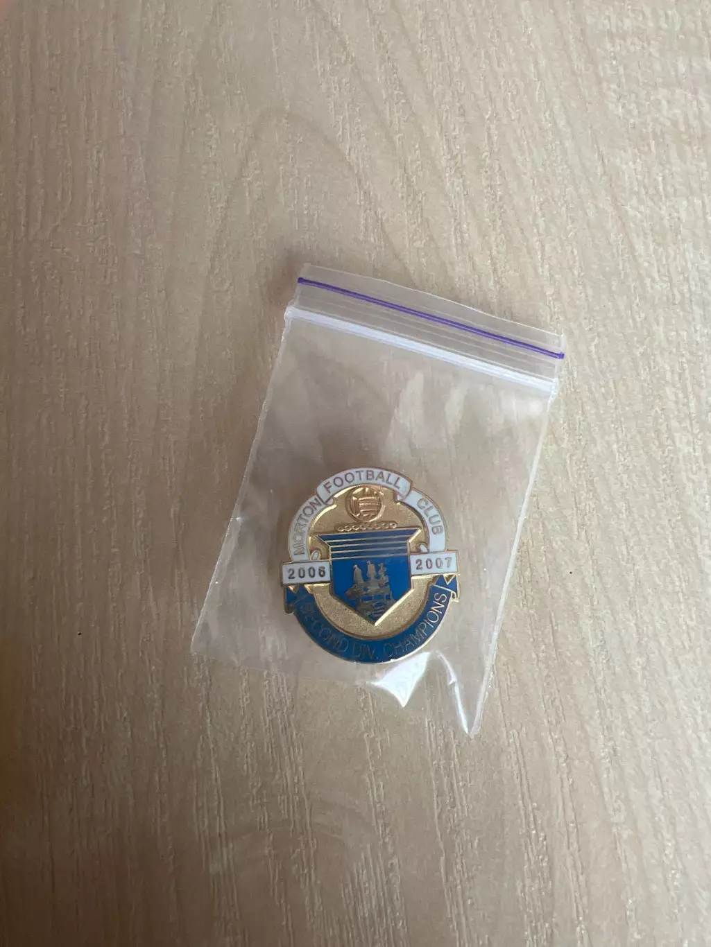 Знак Мортон Шотландия (заколка)