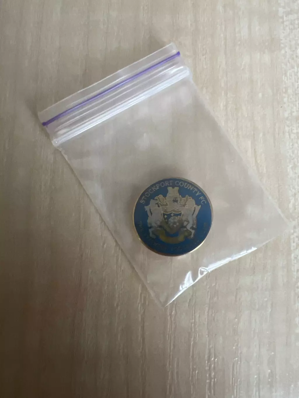 Знак Стокпорт Англия (заколка)