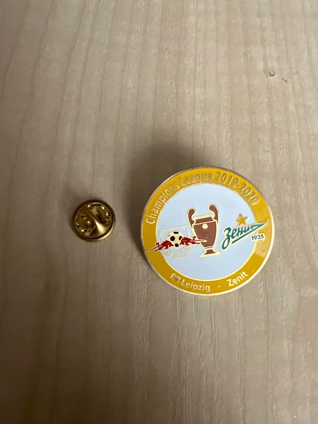 знак РБ Лейпциг - Зенит Санкт-Петербург 2019 #3