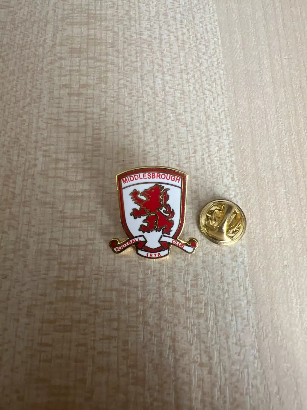 Футбол. Знак. Мидлсбро Англия