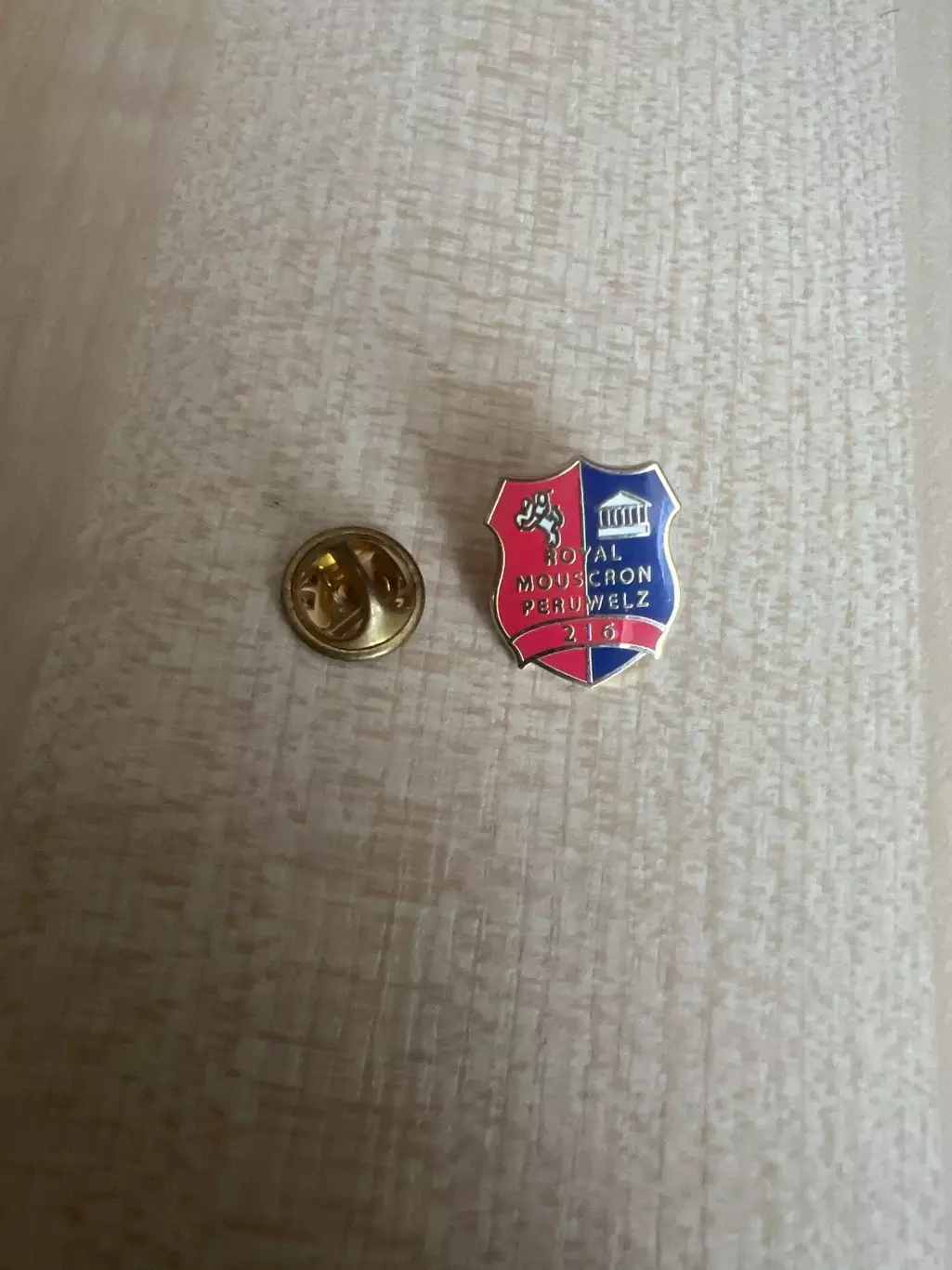 Знак Мускрон Бельгия