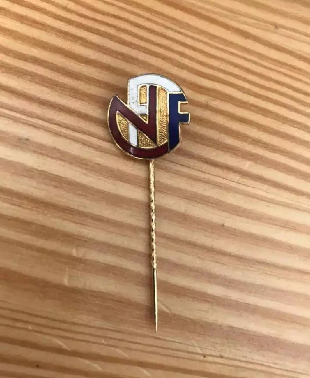 Футбол. Знак Федерация футбола Норвегия