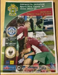 Скала Стрый - Десна Чернигов 2012-2013
