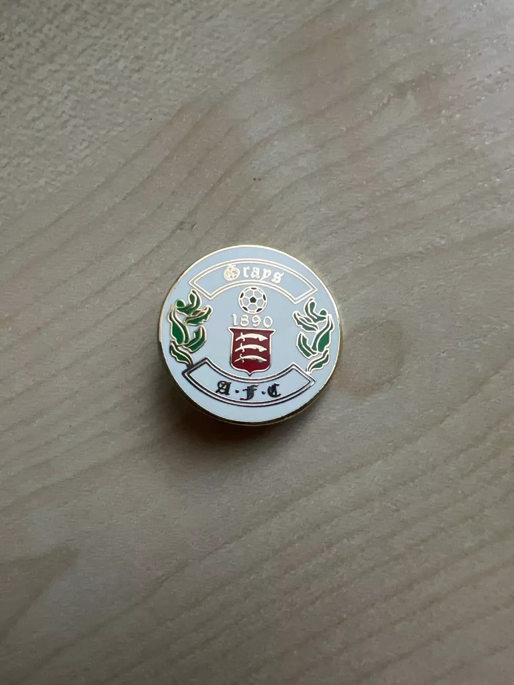Знак Грейс Атлетик Англия (заколка)