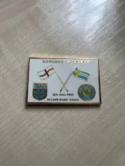 Знак Англия - Швеция 1995
