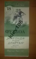 Спартак Москва - Жиронда Франция 1954 МТМ