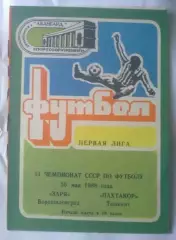 Заря Луганск - Пахтакор Ташкент 1988
