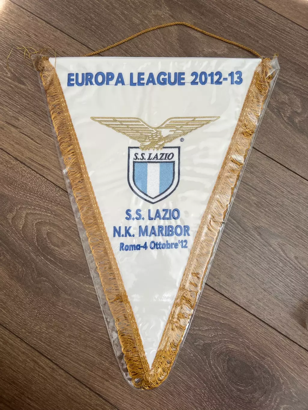 Вымпел Лацио Италия - Марибор Словения 2012-2013